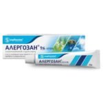 Уменьшает зуд и раздражение кожи - Sopharma Allergosan 1% Cream,