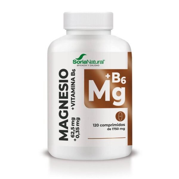 Support for normal nervous system function – Soria Natural Magnesium + B6,