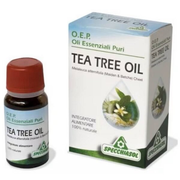 Disinfection and prevention of infections on the skin - Specchiasol Tea Tree Essential Oil,