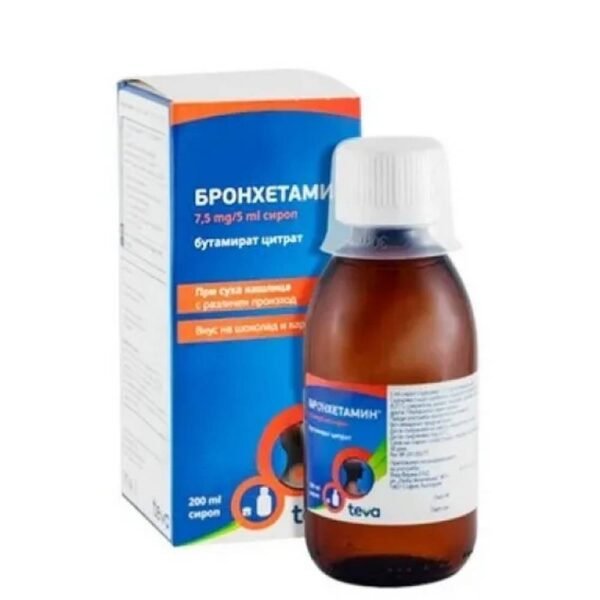 Relieving dry and wet coughs – Teva Bronchetamin Syrup,