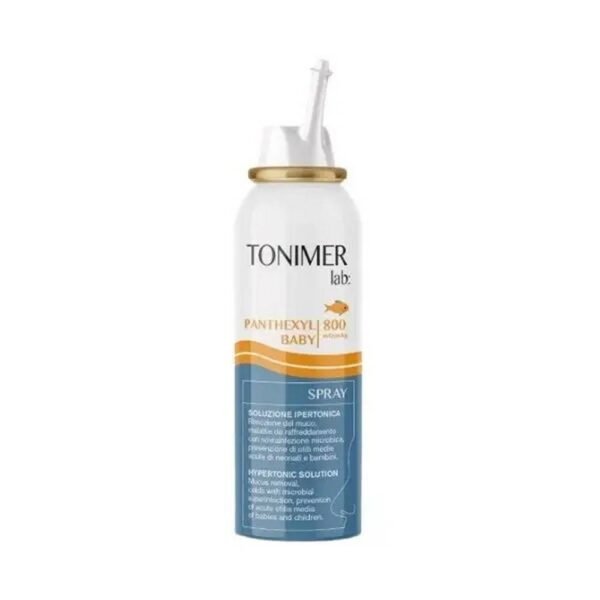 Cleanses the nasal passages from pollutants in infants — Tonimer Panthexyl Baby Spray Hypertonic Nasal Solution for Infants,