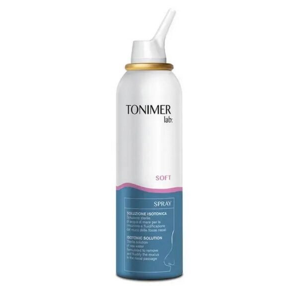 Cleansing of nasal passages from mucus - Tonimer Soft Spray