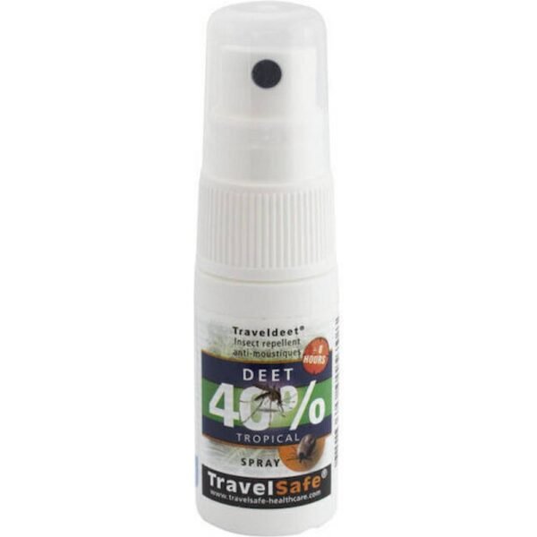 Protection from bites - Travelsafe Travel Deet 40% Spray,