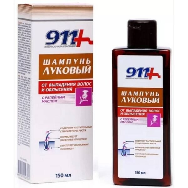 Hair strengthening – Twins Tec 911 Onion Shampoo,