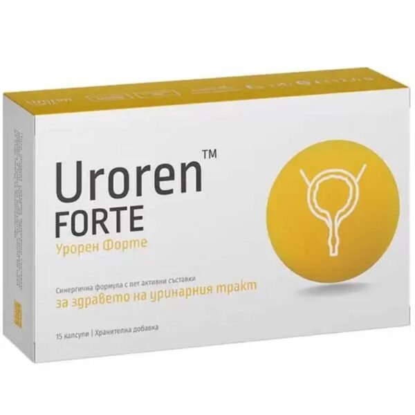 Urinary Tract Infections -Naturpharma, Uroren Forte, 15, Bladder Inflammation-Naturpharma, Uroren Forte, 15, Prostate Health Issues-Naturpharma, Uroren Forte, 15, Urinary Retention or Incontinence-Naturpharma, Uroren Forte, 15