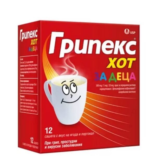 Pain relief for colds and flu - US Pharmacia Gripex,