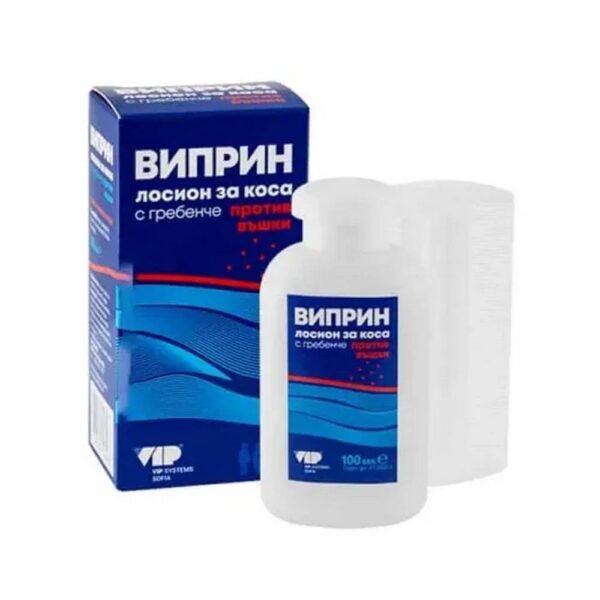 Эффективно уничтожает вшей и гнид - Vip Systems Viprin Anti-Lice Lotion,