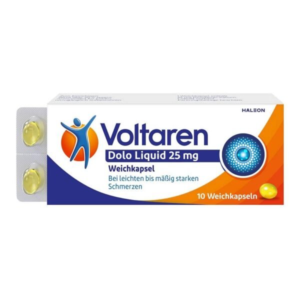 Joint pain - Voltaren Dolo Liquid  Weichkapseln,  Backache - Voltaren Dolo Liquid  Weichkapseln,   Muscle pain - Voltaren Dolo Liquid  Weichkapseln