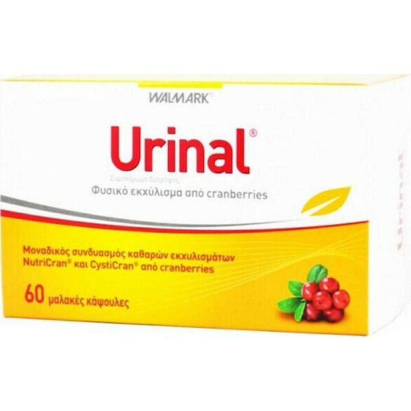 Urinary Tract Infections-Walmark, Urinal, 60 capsules, Bladder Health-Walmark, Urinal, 60 capsules, Urinary Incontinence-Walmark, Urinal, 60 capsules, Kidney Health-Walmark, Urinal, 60 capsules