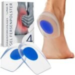 Heel Pain Relief-YogaMedic Heel Pads for Shoes,Shock Absorption-YogaMedic Heel Pads for Shoes,Blister Prevention-YogaMedic Heel Pads for Shoes
