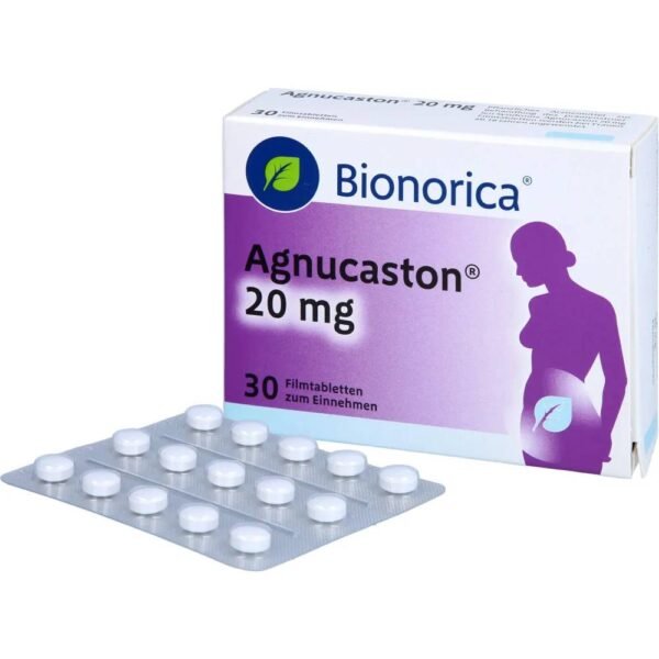 Agnucaston is used to relieve premenstrual symptoms, has hormonal regulating action and can effectively relieve both physical and psychological symptoms.