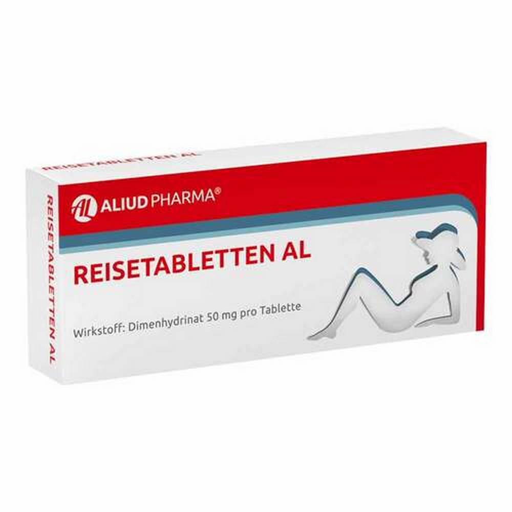 aliud reisetabletten al 20 Application area Motion sickness