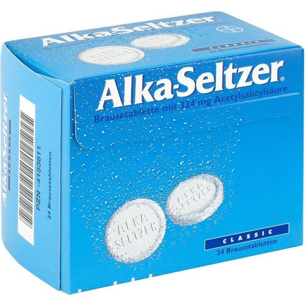 alka seltzer brausetabletten 24 stk Alka Seltzer is used for mild to moderate pain, fever.