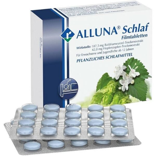 Alluna Sleep herbal therapy for relief of sleep disorders.