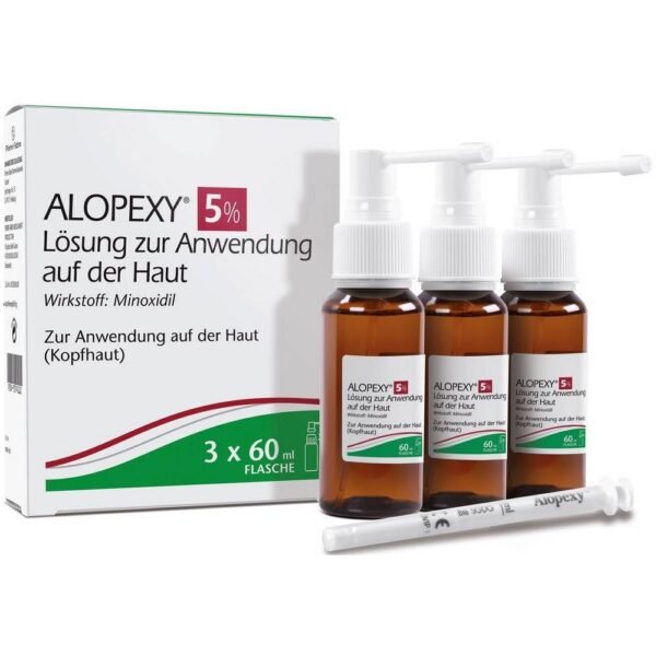 Alopexy for moderate hereditary hair loss in men.
