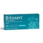Bitosen is used to relieve the symptoms of hay fever (sneezing, itchy, runny, blocked nose and red and watery eyes) and other forms of allergic rhinitis.
