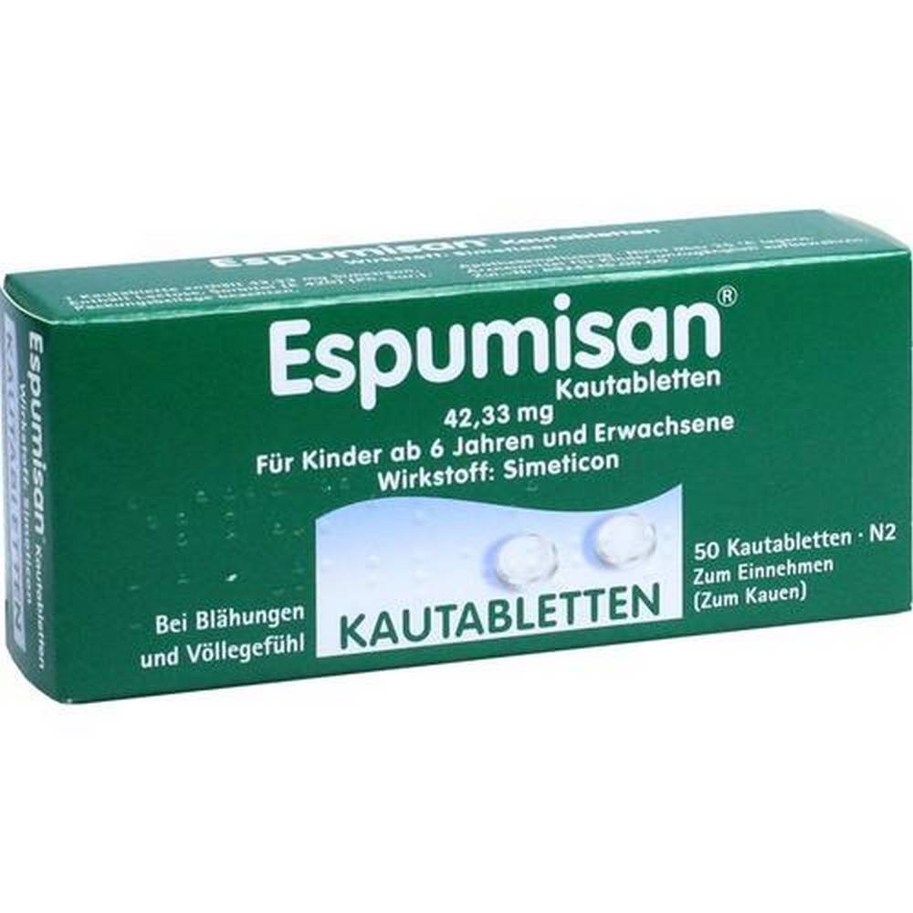 berlinchemie espumisan 50 Application area Digestive disorders