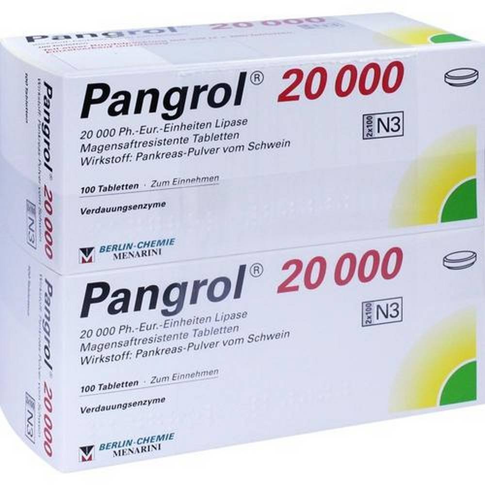 berlinchemie-pangrol-20000-200 Berlinchemie, Пангрол, Pangrol 20000, 200 — изображение 1