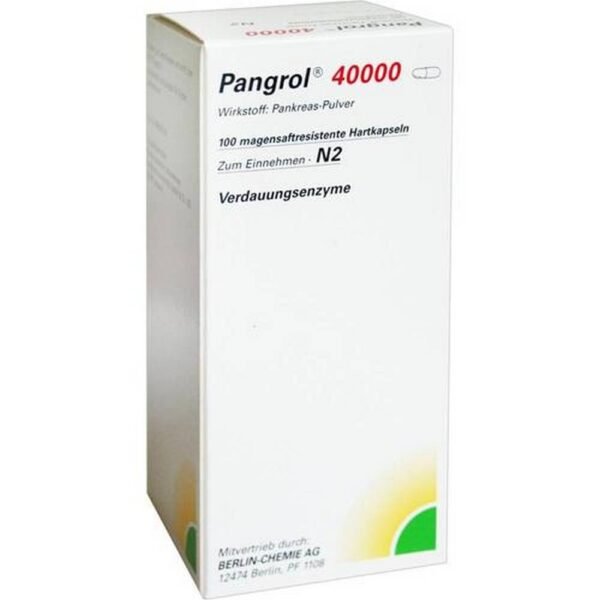 This preparation is a medicine that contains digestive substances (enzymes) from the pancreas of pigs (pancreas powder, also called pancreatin).