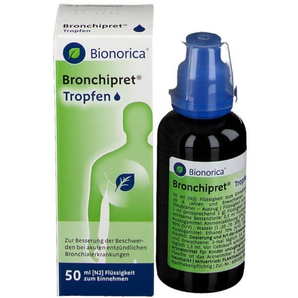 Bronchipret for the improvement of symptoms of acute inflammatory diseases of the bronchi and acute inflammation of the respiratory tract with the accompanying symptom of "cough with viscous mucus"