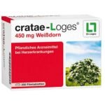 cratae-Loges 450 mg Hawthorn to strengthen the heart in chronic heart failure ("senile heart").