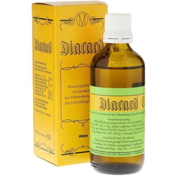 Diacarb is used for functional disorders of the heart with general autonomic instability.