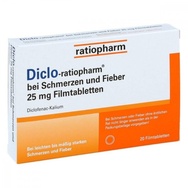 Diclo-ratiopharm has anti-inflammatory and analgesic effects.