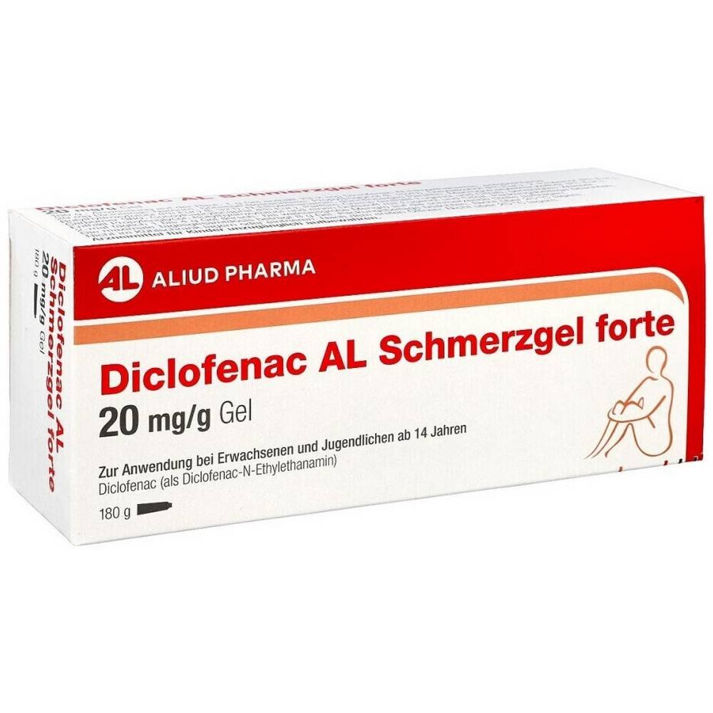 diclofenac-al-schmerzgel-forte-20-mgg-180-g ALIUD Pharma,Диклофенак АЛ форте,Diclofenac AL forte 20 mg/g 180 g — изображение 1