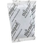 The hand warmers from Thermopad are air-activated heat pads that release natural heat for up to 12 hours.