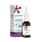 It liquefies the mucus, relieves inflammation and frees the nose