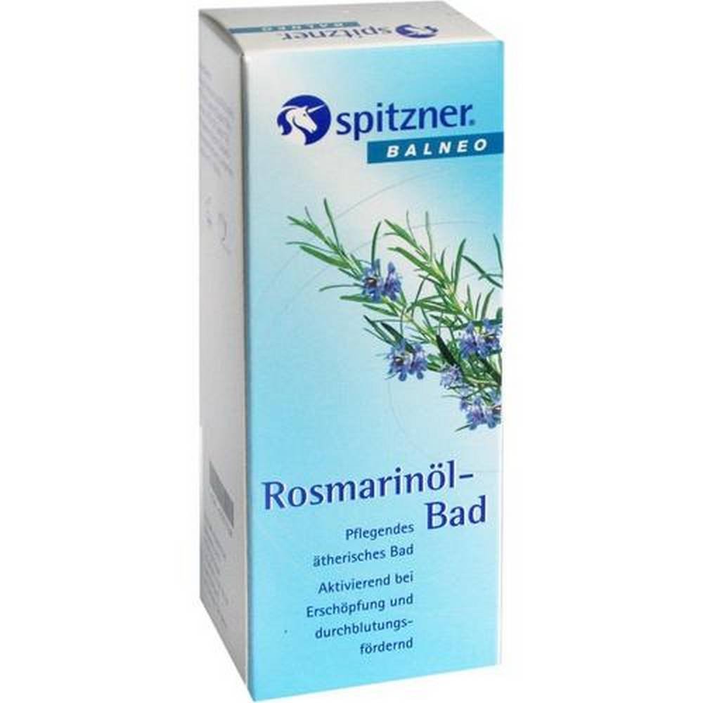 drwillmar schwabe spitzner balneo rosemary oil bath 190 Activating for mental exhaustion and promotes circulation.