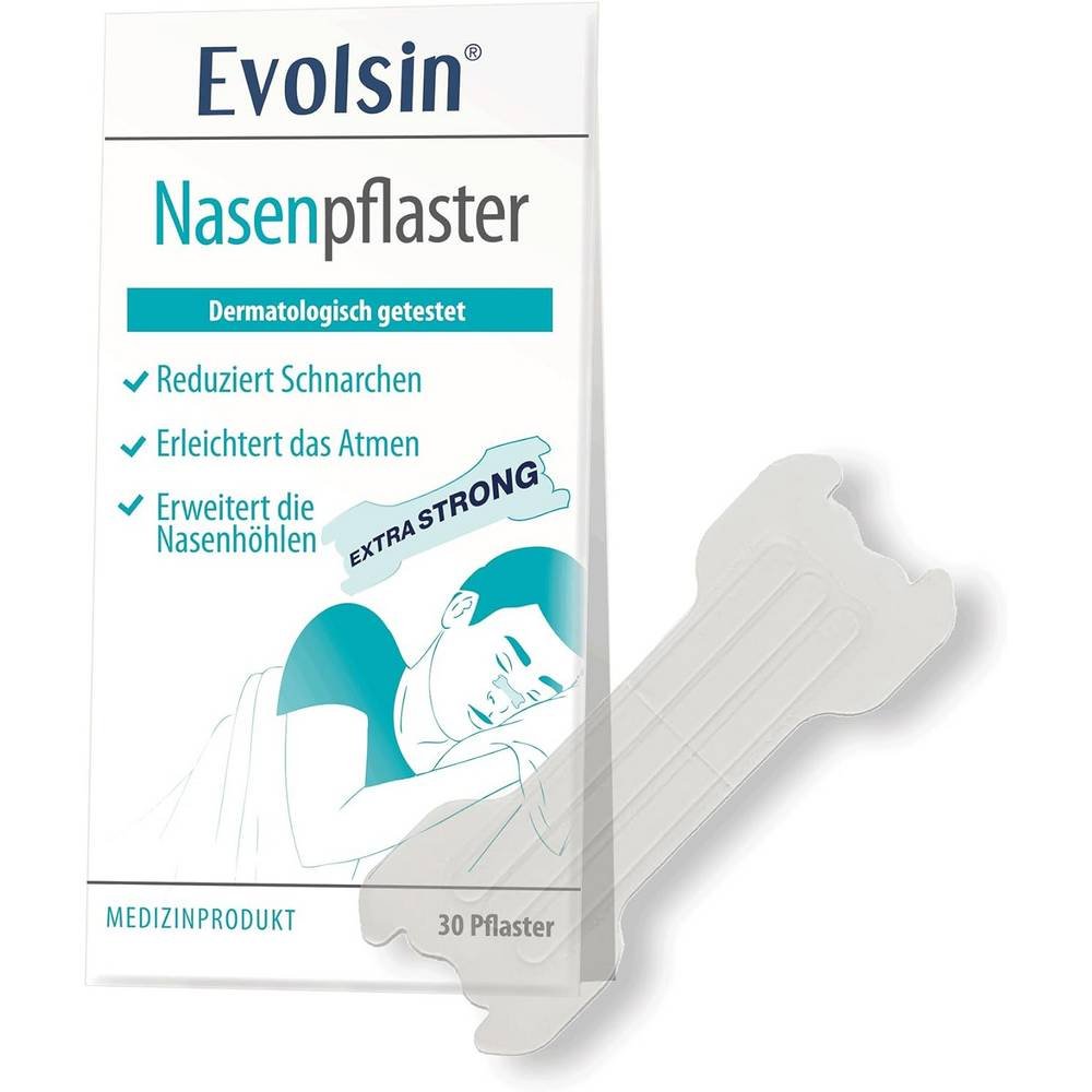 evolsin® anti snoring nose plasters i scientifically confirmed Evolsin® Anti Snoring allows you to breathe deeper, without interference and effectively combat snoring.
