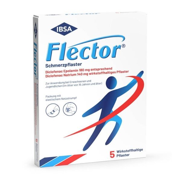 Flector relieves severe pain from sprains, has a quick and pleasant cooling effect.