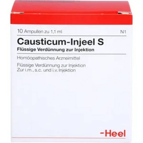 Caustic can be used for various ailments, including stress incontinence, coughing, sneezing, and issues with urine retention.