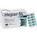 Hepar SL 320 mg hard capsules is used for bloating or increased pressure in the stomach.