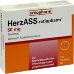 Herz ASS inhibits the aggregation and sticking of platelets (thrombocytes) and thus prevents the formation of blood clots (thrombi).