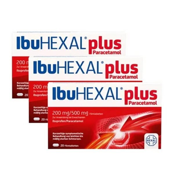 The drug is powerful due to the different sites of action and mechanisms of action of ibuprofen and paracetamol.