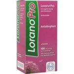 The preparation contains desloratadine, which belongs to the antihistamines.