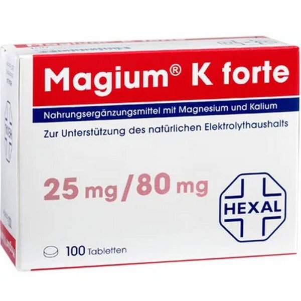 dietary supplements with magnesium and potassium