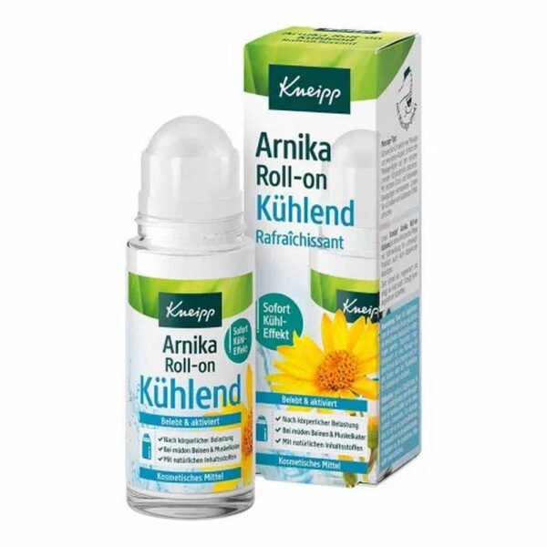 A massage with the roll-on is particularly recommended for heavy and tired legs or sore muscles.