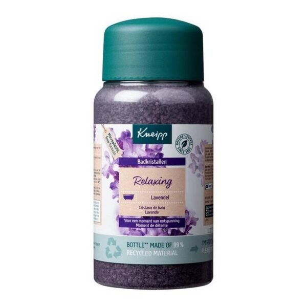 Kneipp's lavender bath salt contains natural essential oils combined with the wonderful scent of lavender.