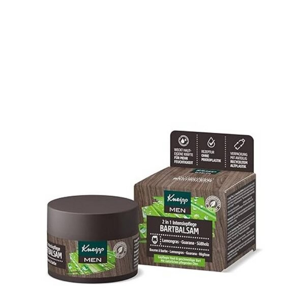 Provides a soft and supple beard, softens stubble beard