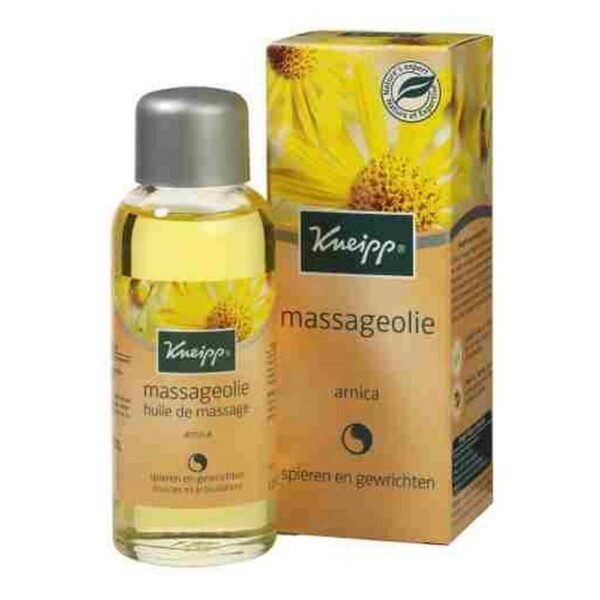 he revitalizing and warming Kneipp massage oil Arnica has a beneficial effect on muscles and joints thanks to the highly revitalizing herb; arnica extract.