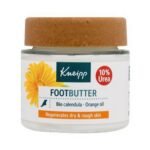 The regenerating and nourishing foot butter Kneipp Foot Care Regenerating Foot Butter provides tired feet with freshness and at the same time softens hardened skin.
