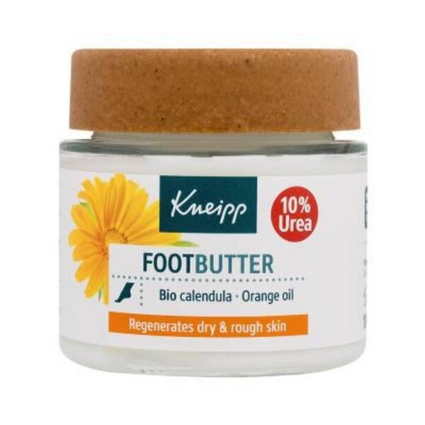 The regenerating and nourishing foot butter Kneipp Foot Care Regenerating Foot Butter provides tired feet with freshness and at the same time softens hardened skin.