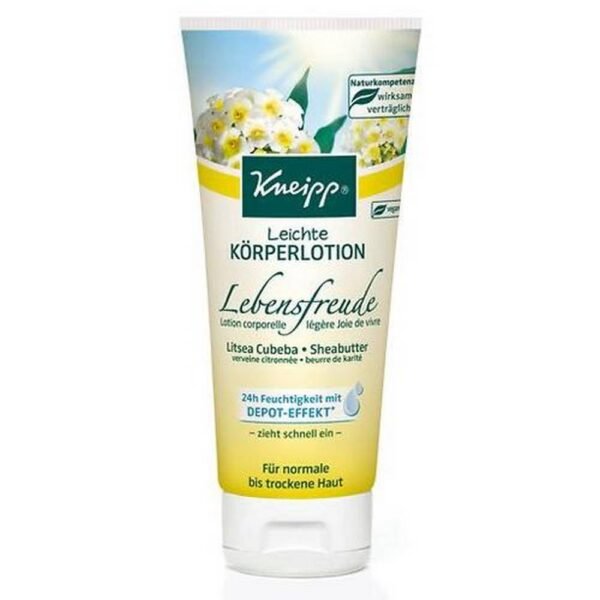 The light body lotion with the sunny, citrus scent has a refreshing effect and invigorates your senses.