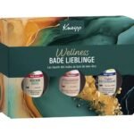 The Kneipp® Wellness Bath Favorites gift set contains three of the popular bath oils with valuable essential oils.