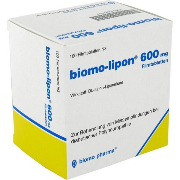 Biomo-Lipon for the treatment of abnormal sensations in diabetic polyneuropathy.