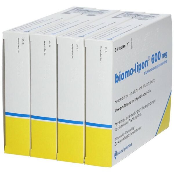 Biomo-Lipon for the treatment of abnormal sensations in diabetic polyneuropathy.