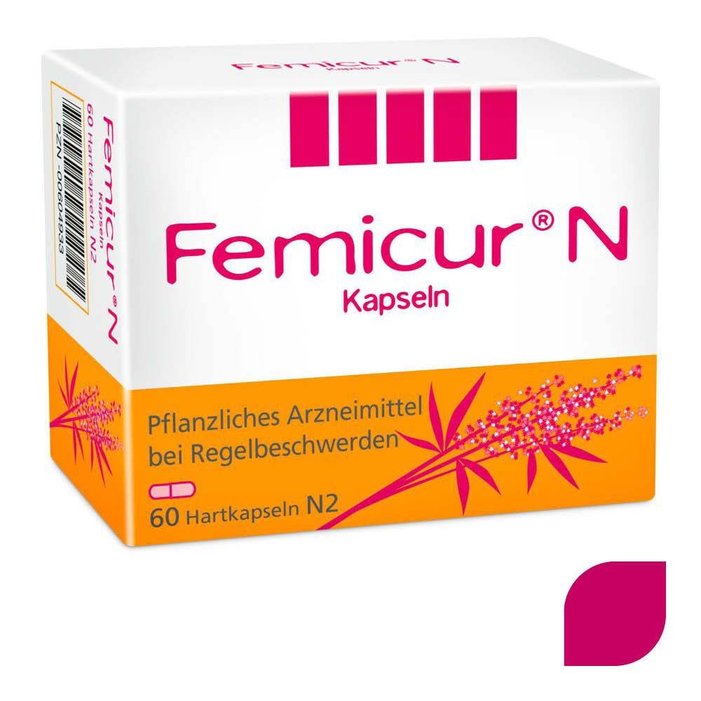 medice femicur n for 60 For PMS – monthly recurring complaints in the days before your period, breast tenderness, water retention. Regulates the hormone balance. Herbal effect – without hormones